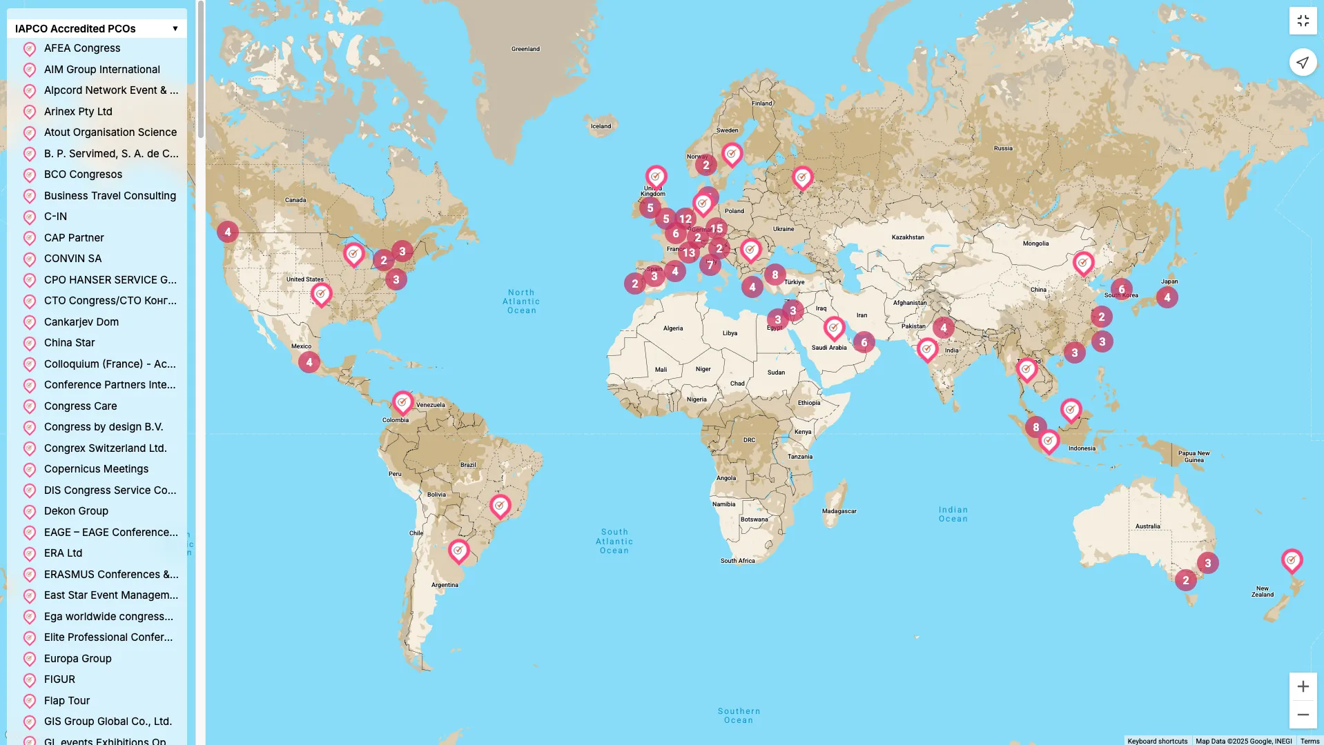 Helping IAPCO showcase its global community of accredited PCOs